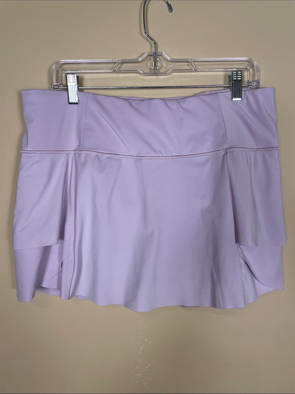 Athleta Women’s Momentum Lilac Purple Ruffle Athletic Athleisure Tennis Skort